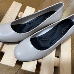 レインパンプス　ベージュの画像