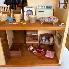 シルバニア　緑の丘の大きなお家セットの画像