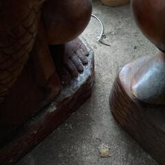 めっちゃでかい恵比寿様と大黒天の画像