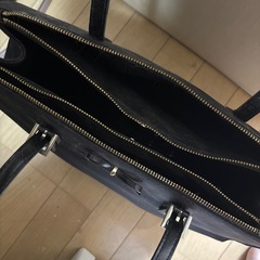 ジルスチュアート　ブラックビジネスバッグの画像