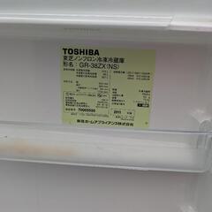 【受け渡し決定】TOSHIBA　3ドア 冷蔵庫　375㍑の画像