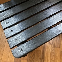 木製 椅子  二脚セットの画像