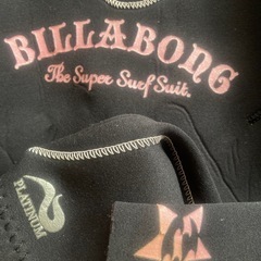 美品 BILLABONG ビラボン ウェットスーツ サーフィン ボディボード レディースの画像