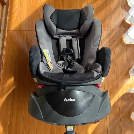 Aprica Deaturn Plus チャイルドシート グレー/ブラック ディアターン プラス | ベビーカー・チャイルドシートの