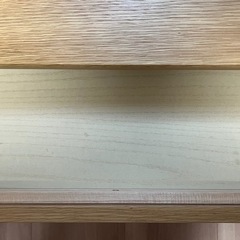 【ニトリ】木製デスク 幅120cm×奥行45cm｜引き出し付き ナチュラルの画像