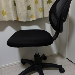ディスクチェア　ブラックの画像