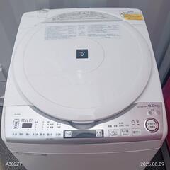 🉐🉐T084新生活　SHARP　20年製　乾燥機能付き洗濯機　8㌔の画像