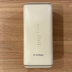 【美品】ソフトバンクエアー ターミナル5 家庭用Wi-Fiルーター 工事不要 5G対応 ソフトバンクAirの画像