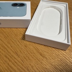 iPhone16（ティール）　空箱の画像