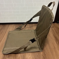 【ほぼ未使用】アウトドア座椅子　ハンディチェアピクニックシートの画像