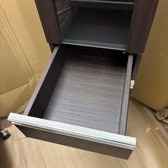 食器棚 収納家具 スリムの画像