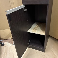食器棚 収納家具 スリムの画像
