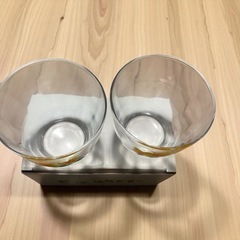 片岡鶴太郎　オリジナル　ペアグラス　「ひまわり」　小の画像