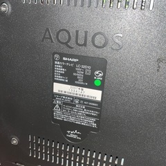 テレビ　32型　AQUOS 2007年製の画像