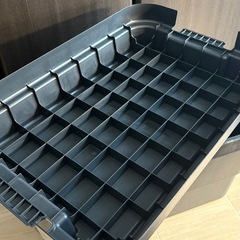 無印良品　頑丈収納BOX ダークグレー の画像