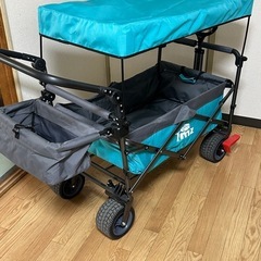 TMZ キャリーワゴン　スカイブルー　中古美品の画像