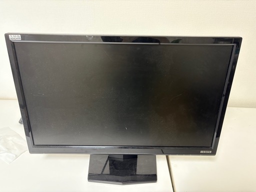 【4点セット】 iiyama／I-O DATA モニター2台＋有線キーボードセット 