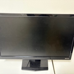 【4点セット】 iiyama／I-O DATA モニター2台＋有線キーボードセット の画像