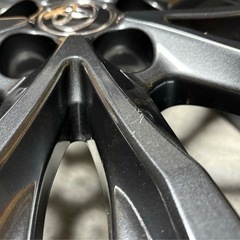 最終値下げ 納車外しトヨタカローラツーリング W×B 17インチタイヤホイールセット 4本の画像