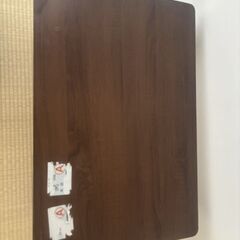 テーブル（四つ）パソコン用　ローテーブル　カインズ センターテーブル ブラウン超低価格の画像