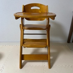 折りたたみベビーチェアの画像