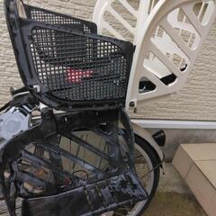 自転車の子供載せる補助席のみの画像