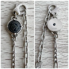 ☆お値引可能☆【極美品】DIESEL  シルバーチェーンネックレス DX124600DJW  の画像