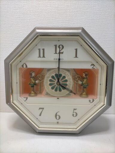 SEIKO　セイコー　からくり時計　PUPPET　シルバー　250812-1Y SEIKO セイコー からくり時計 PUPPET シルバー 250812-1Y