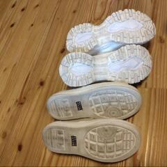 【値下げ！】子供シューズ★サンダル21センチ、22センチ　４足セットの画像