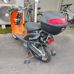 ジャンク 2スト SA10J車体のカウル変更の画像