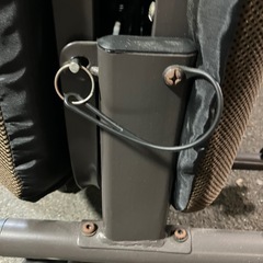 I2508-338 折り畳みベッド　シングルサイズ　キャスター付　キズ汚れ有りの画像