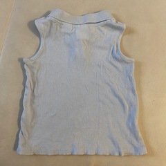 ZARA  ノースリーブ ポロシャツ 80の画像