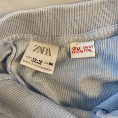 ZARA  ノースリーブ ポロシャツ 80の画像