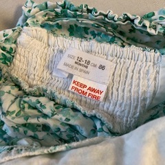 zara 80 ベビーノースリーブトップスの画像