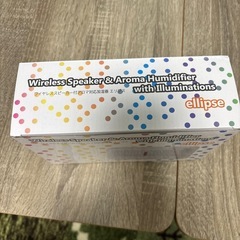 ワイヤレススピーカー & アロマ付き加湿器　エリプスの画像