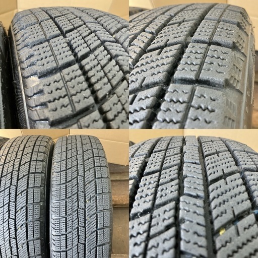 スタッドレス155/65R14 4本／100-4H／NANKANG ICE ACTIVA 8分〜9分上 A4919-32
