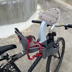 自転車　チャイルドシート クロスバイク カンガルーキャリアの画像