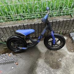 自転車＆ストライダーセットの画像
