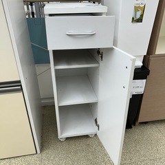 リユースのサカイ東金店 キャスター付き 収納棚 ※キズ汚れあり TJ13830の画像