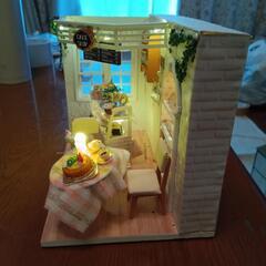ケーキ屋 ミニチュア模型  ハンドメイドの画像