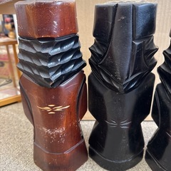 アイヌ民芸品4体セットの画像