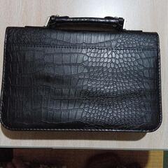 クロコダイル片押しセカンドバックの画像