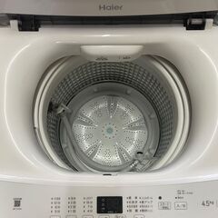 Haier JW-U45A 4.5KG 2022年製 洗濯機の画像