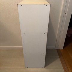 3段　カラーボックス　ホワイト③の画像