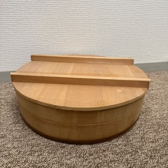 　【取引中】寿司桶　の画像