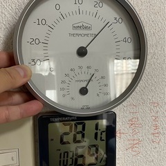 温湿度計の画像