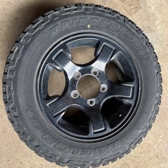 ジムニー　ブリヂストン　デューラーMT 185/80R16 タイヤホイールセット　MTタイヤ　の画像