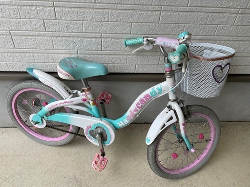 女の子の自転車を譲ります