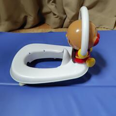 アンパンマン音楽やいろんな音声が鳴る補助便座 トイレトレーニングの画像