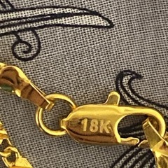  K18ネックレス 18K 18金ネックレスの画像